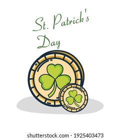 Illustration vector St. Patrick's Day cards design