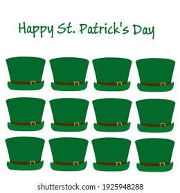 Illustration vector St. Patrick's day cards design