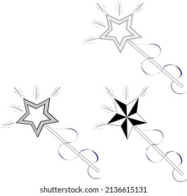 illustration vector stars miracle light