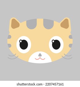 illustration vector symbol cat cartoon cute