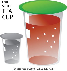 illustration vector of tea cup