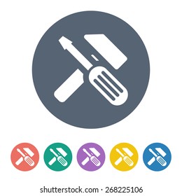illustration of vector technical modern icon in design