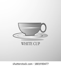 illustration vector template icon of a cup. eps 10