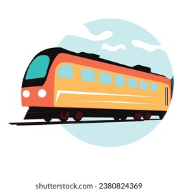 vector de tren para cualquier idea