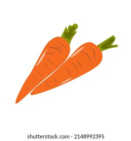 Vector de ilustración para zanahoria vegetal