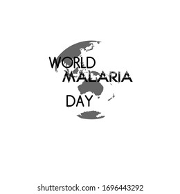 ilustración Día mundial contra la malaria que se celebrará el 25 de abril de cada año