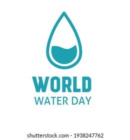 Illustration vector world water day