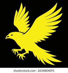 illustration vectors bird design , Sparrow Silhouette ,color full bird art design 