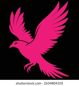 illustration vectors bird design , Sparrow Silhouette ,color full bird art design 