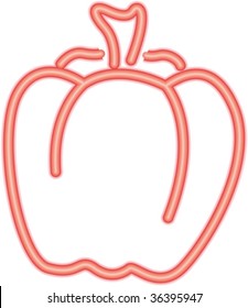 ilustración de verduras en blanco