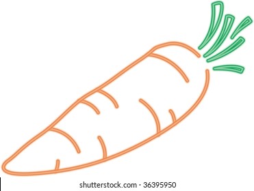 ilustración de verduras en blanco