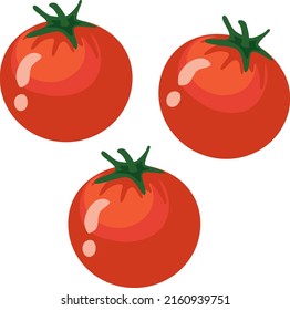 Illustration of vegetables
mini tomato (tomato)