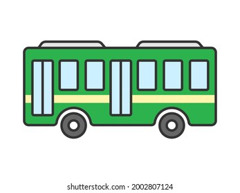 Ilustración de un bus de vehículo.