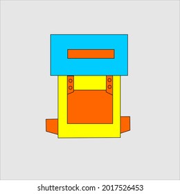 illustration vektor graphic of bag