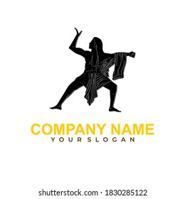 Illustration Vektor graphic for dancer logo design 