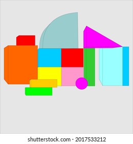 
illustration vektor graphic of 
 geometry