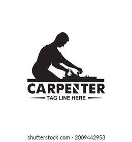 Illustration vektor graphic good for busines carpenter