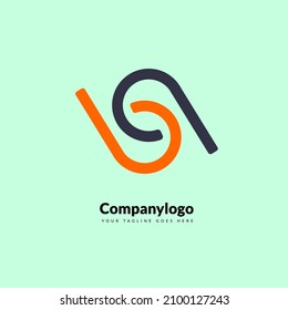 Illustration Vektor Graphic of Initials S. Fit for Logo, Brand, Mascots and Tatto.