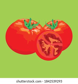 illustration vektor graphic of tomato fit for logo company