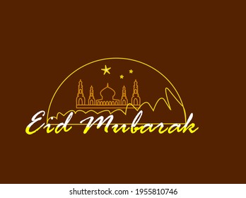 ilustración en vektor para ramadan