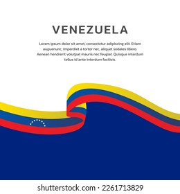 Illustration of Venezuela flag Template