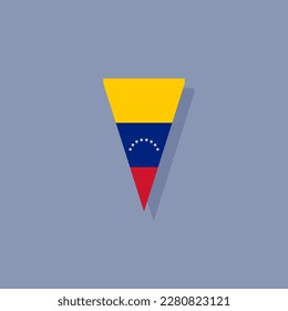 Illustration of Venezuela flag Template
