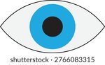illustration of a very beautiful eyeball image