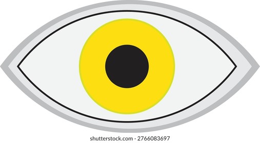 illustration of a very beautiful eyeball image
