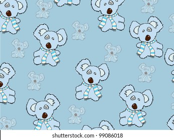 Illustration of Very Cute Teddy