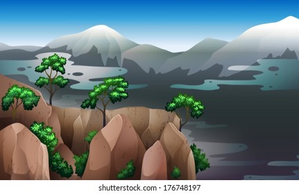 Illustration of a view of the natural resources