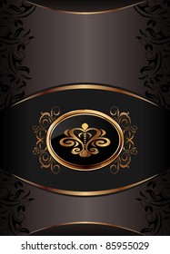 Illustration vintage background for packing - vector