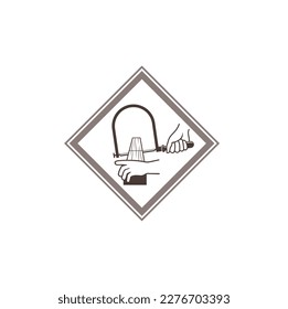 ilustración de herramientas de carpintero vintage, arte vectorial.