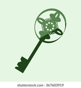 Illustration of vintage Key - vector 