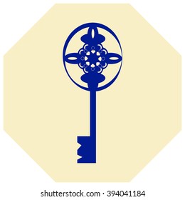 Illustration of vintage Key - vector 