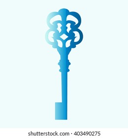 Illustration of vintage Key - vector 