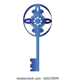 Illustration of vintage Key - vector 