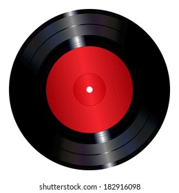 An illustration of a vinyl record.