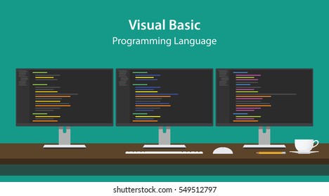 4,098 Visual basic Images, Stock Photos & Vectors | Shutterstock