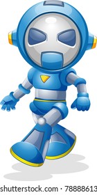 Illustration eines Walking Toy Robot