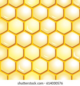 Illustration wallpaper background, wallpaper with honeycomb, beehive. Ideal for visual communication, information and institutional material