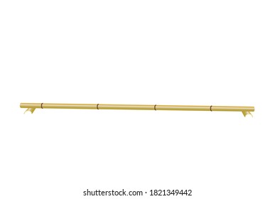 Illustration of a ward made of bamboo.