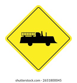 The Illustration of Warning for Emergency Vehicles