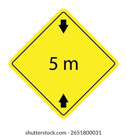 The Illustration of Warning for Limited Height