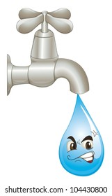 Ilustración del concepto de aguas residuales