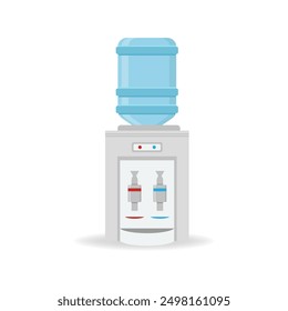 Illustration des Wasserspenders , Vektorgrafik