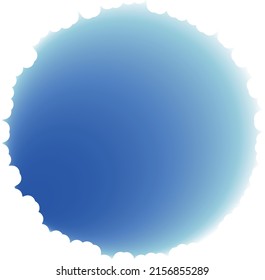 Illustration of water drops falling and becoming stains