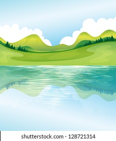 Illustration the water   land resources