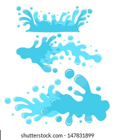 Illustration of Water Splash. EPS10