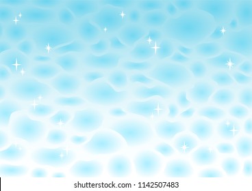 Illustration of water surface