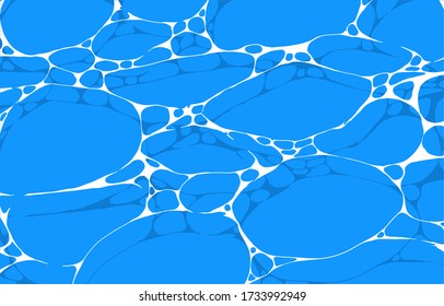 Illustration of water surface background